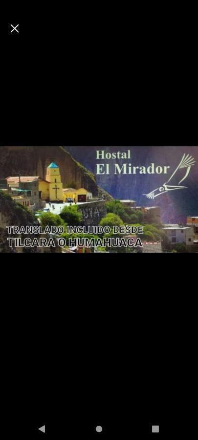 El Mirador Hotel Iruya Exterior photo